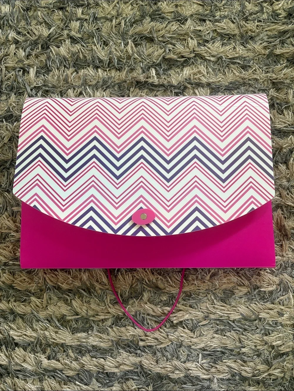 Pink, Lavender and Black Expanding File & Folder Set of 3, with Free Gifts